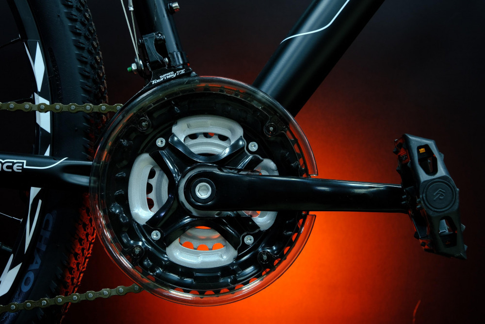 Lorak MAX 27,5 Матовый Чёрный/Оранжевый 21р (на рост 183-190)