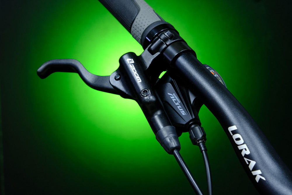 Lorak 7.0 Матовый Чёрный/Зелёный рама 23 (на рост 189-205)