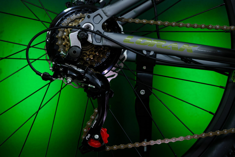 LORAK MAX 150 Матовый Серый/Зелёный 13р (на рост 130-148)