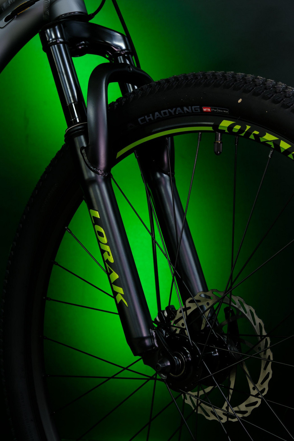 LORAK MAX 150 Матовый Серый/Зелёный 17р (на рост 155-173)