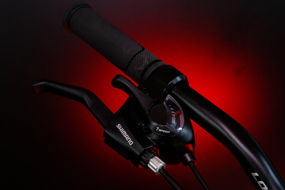 LORAK RACE 27,5 Матовый Чёрный/Красный