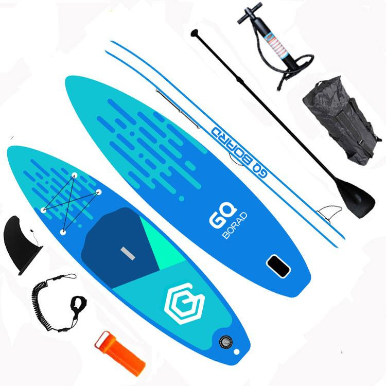 Сапборд GQ RD (335*81*15) синий, код 78928